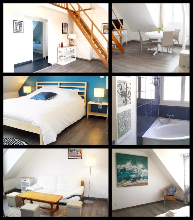 Appartement Cosy Chic 3 Chambres Dieppe Exterior photo